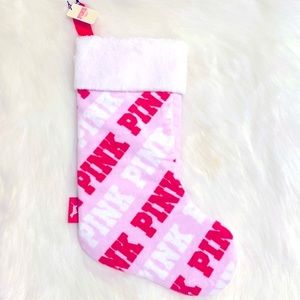 Victoria’s Secret PINK Christmas Stocking NWT Excellent Condition